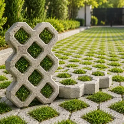 ECO FRIENDLY GRASS PAVER